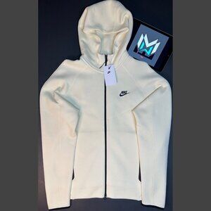 Nike Tech Fleece Windrunner Full-Zip Hoodie Coconut Milk FB7921-113 Men’s Sizes